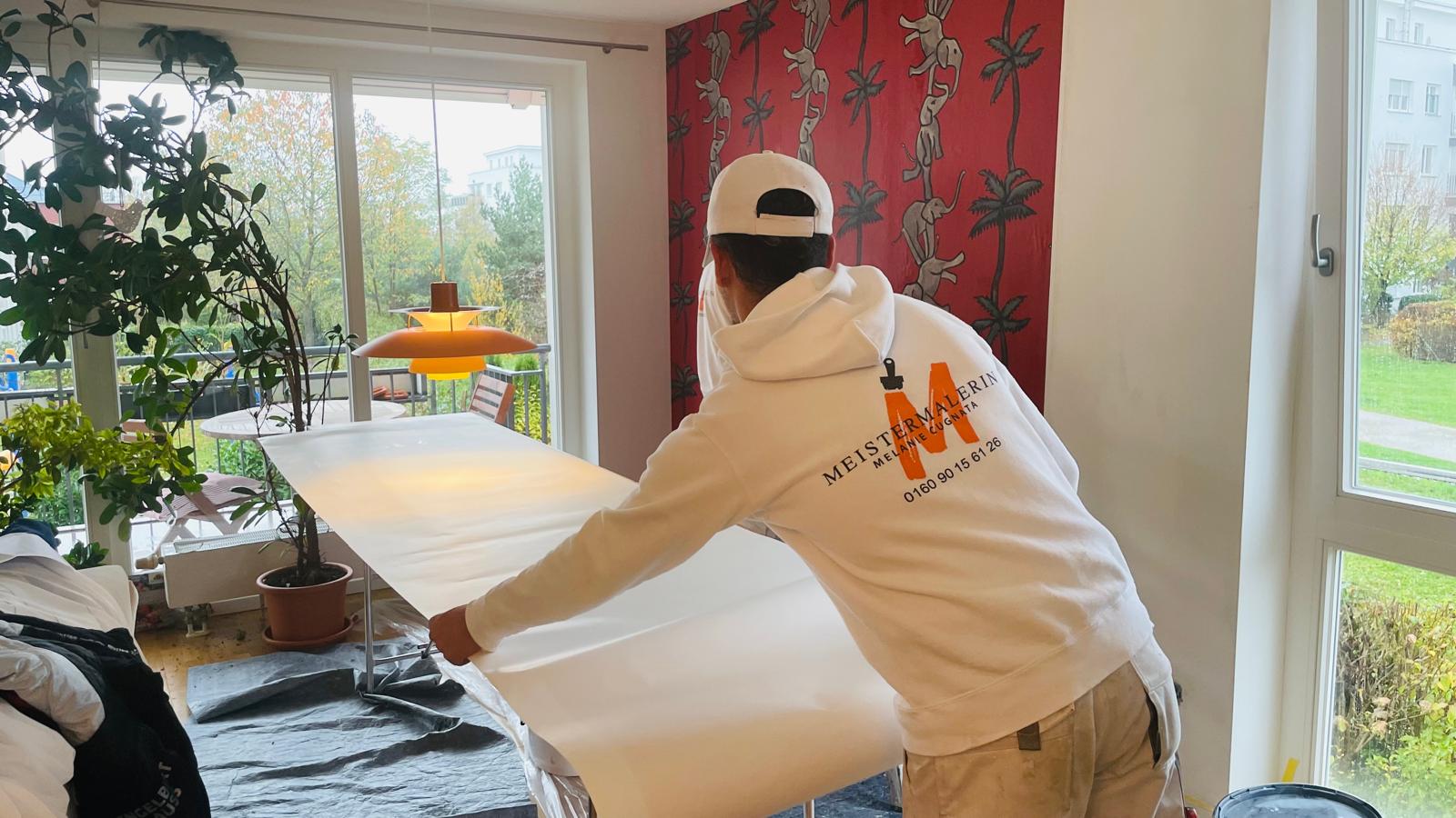 Tapeten und Anstriche